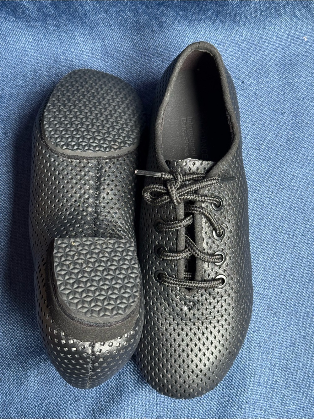 Size Women 6.5 Men 5 - Sagadance Genuine Leather Split Sole Dance Shoes NWOT